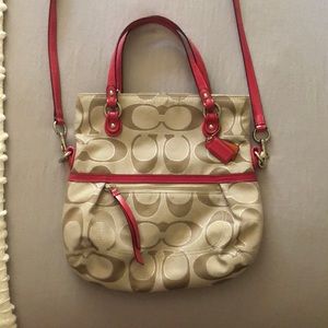 Pink Coach bag